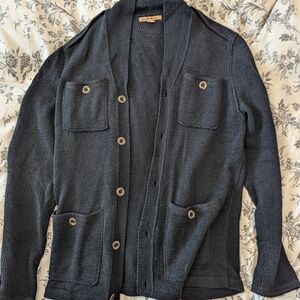 John vavartos medium knit cardigan